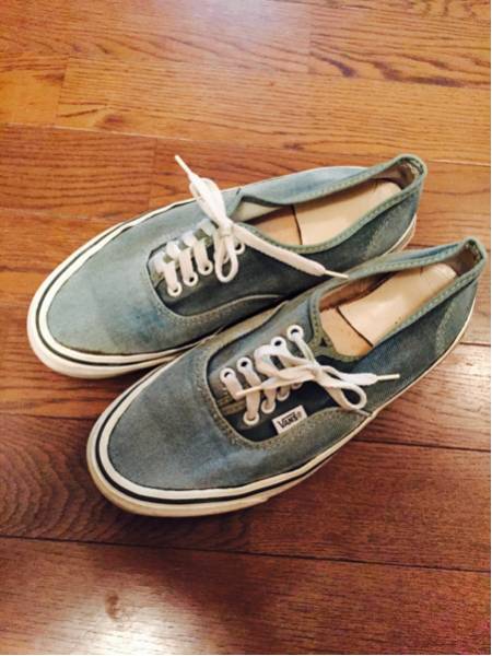 vans usa ビンテージ ロンハーマン オーセンティック 80's