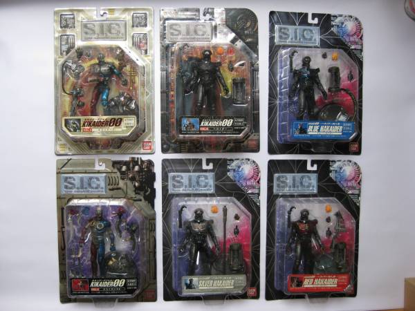 SIC キカイダー01、キカイダー、ハカイダー四人衆 SICなので完全固定 S.I.C キカイダー01 00 ハカイダー四人衆 S.I.C. キカイダー01