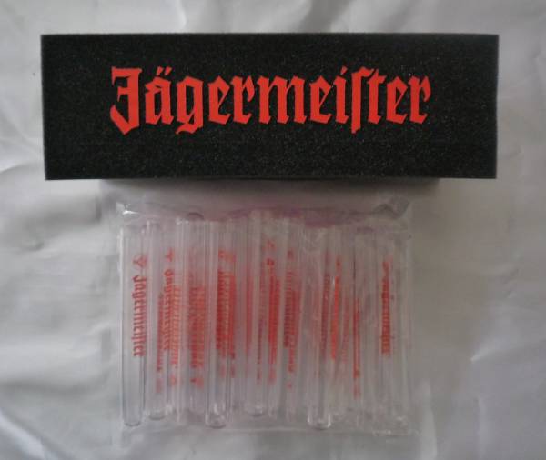 新品未使用品　イエガーマイスター試験管専用グラス