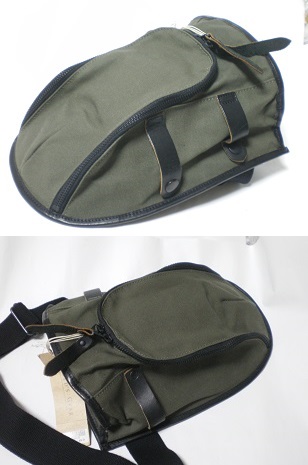 ハロルズギア 帆布×牛革 タンクバッグ 070145-033 展示品 (タンク 