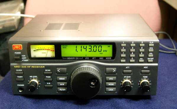 日本無線　JRC　NRD345　NRD-345　通信機型受信機　良品　