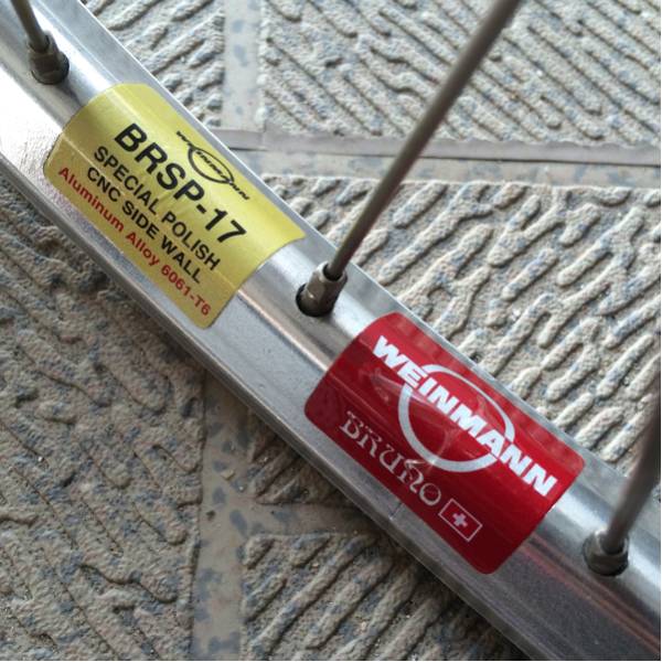 BRUNO ミニベロ ロード20 純正ホイール WEINMAN ブルーノ(20インチ 