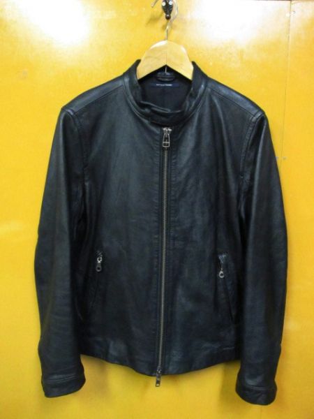 ★アーバンリサーチ DOORS★羊革 レザーライダースジャケット