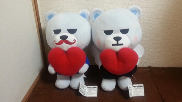 KRUNK×BIGBANG ハートハグBIGぬいぐるみ2 全2種_1