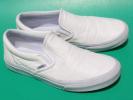 USA企画 Vans Classic 白色レザー スリッポン US 9