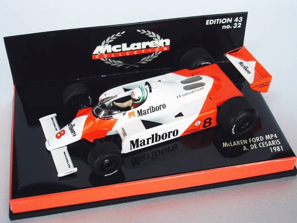 即決!! 1/43 マクラーレン フォード MP4 チェザリス タバコ仕様