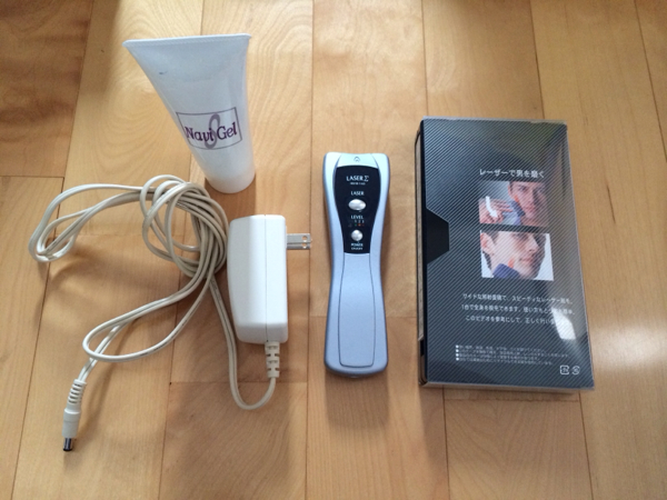 ヤーマン レーザーシグマ男性用レーザー脱毛＆美顔器