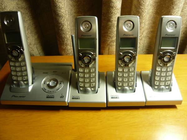 パイオニア コードレス電話 Tf Fd1230 S 子機3台 留守番電話 売買されたオークション情報 Yahooの商品情報をアーカイブ公開 オークファン Aucfan Com