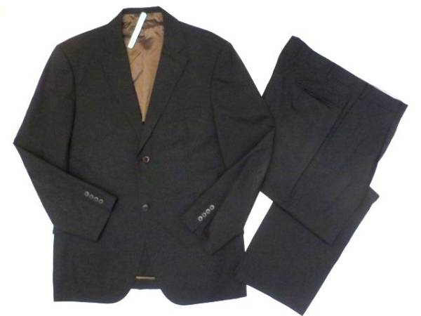 【人気】BURBERRY/バーバリー セットアップスーツ ブラック 羊毛