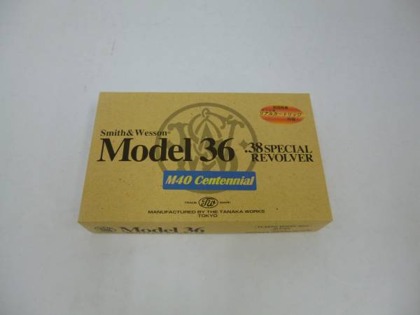 36☆タナカ スミス＆ウエッソン M36 モデルガン 未使用