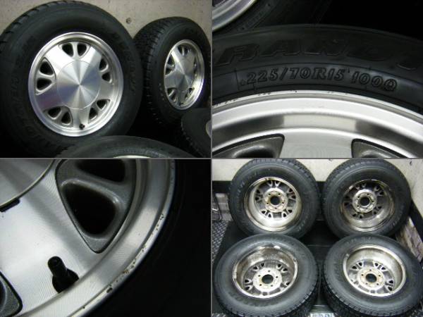 アストロ純正ダンロップスタッドレス225/70Ｒ15タイヤはおまけ☆