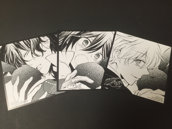パンドラハーツ 原画展 特典 5 色紙 3 花言葉 ブロマイド 7(コミック