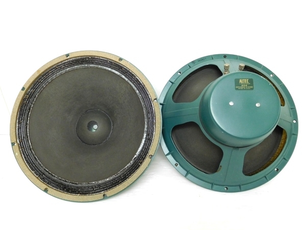 アルテックALTEC416 Aウーファー ユニット ペアー「稀少」 ALTEC 416A スピーカーユニットペア。アルテック 416A 16 アルテック