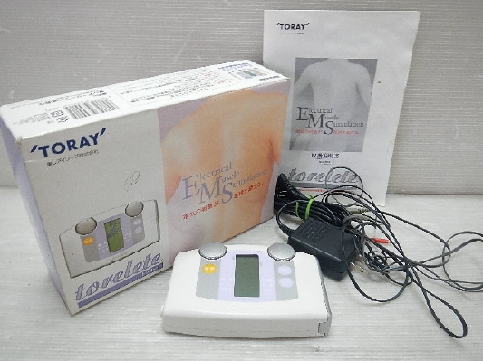 ☆1スタ☆TORAY トレリート EMSマッサージ器 筋トレにも