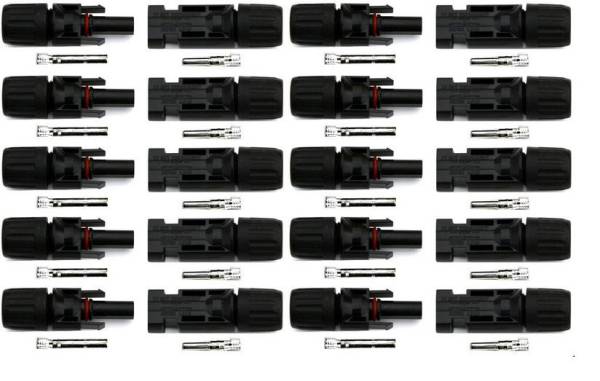 ソーラーパネル接続用ＭＣ4専用コネクター10組オス&メス_1