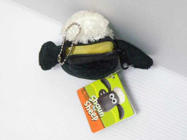 ひつじのショーン◆フェイスコインポーチ*ぬいぐるみ◆小物入れ_3
