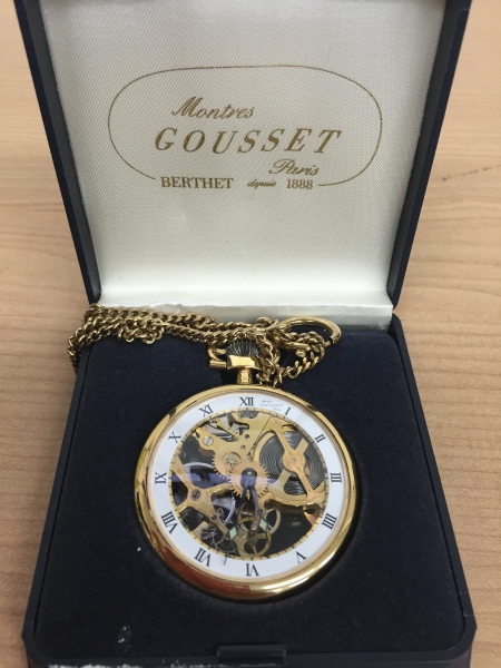 Montre GOUSSET Paris 懐中時計 スケルトン/手巻き(手巻き)｜売買され 