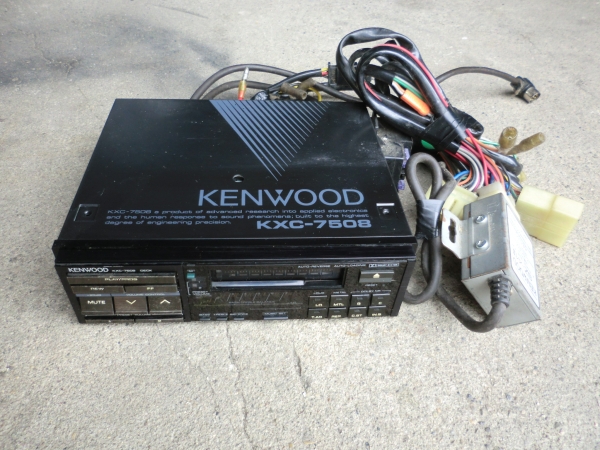 ケンウッド KENWOOD KXC-7508 カセットデッキ 旧車 当時(テープデッキ