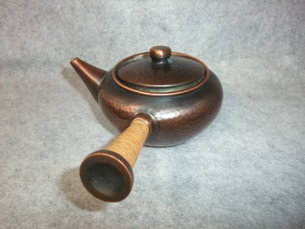 未使用保管品 純銅製 茶器一式 栄美堂 珠光　R8SB399 博雅堂】純銅製・栄美堂/珠光在銘「茶器3点セット」古物！ 【公式通販】