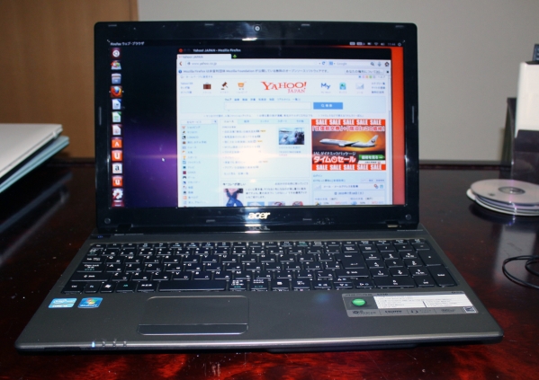 Aspire 5750 ( i5-2410M 2.3GHz) 2GBメモリ