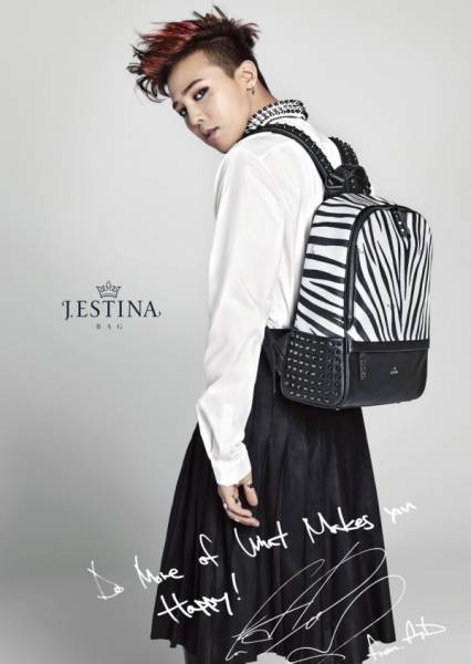 Bigbang G-Dragon GD ジヨン J.ESTINA リュック バッグ bag 小(BIGBANG