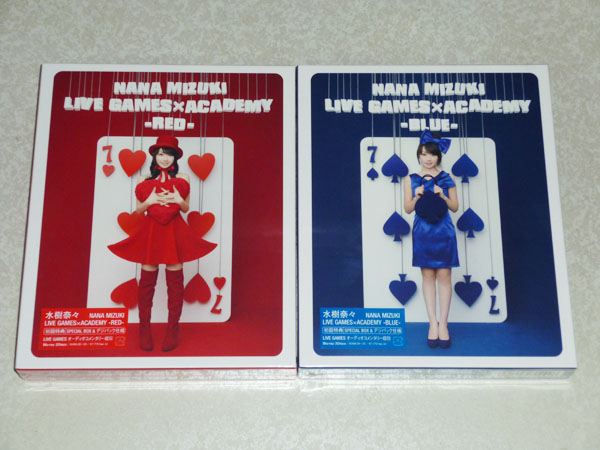 未開封 水樹奈々 GAMES×ACADEMY RED & BLUE BD Amazon.co.jp: NANA