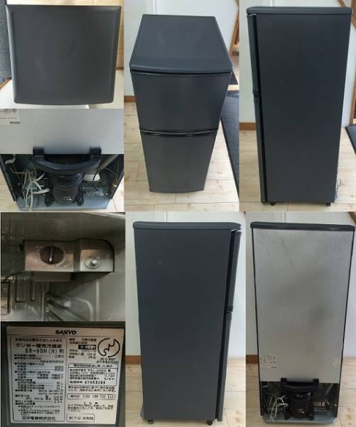 美品◇ SANYO SR-9DH ◇ 2ドア 冷凍冷蔵庫 ◇引取＆発送可能(100
