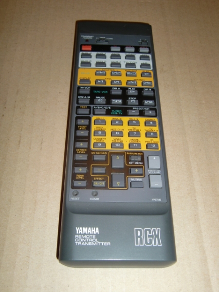 ○YAMAHA AVアンプ AVX-1000DSP/2000DSP用リモコン RCX 美品○(ヤマハ