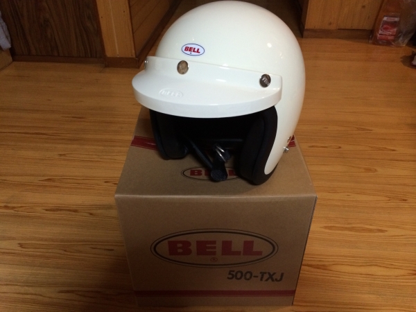販売オーダー BELL 500-TXJ アイボリージェットヘルメット 【公式通販】