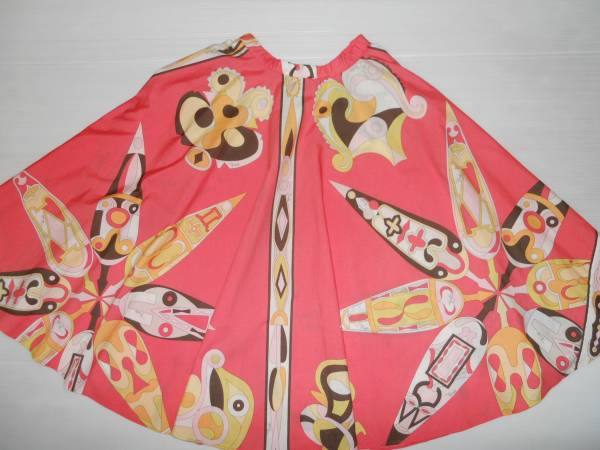 イタリア製☆エミリオプッチ　プリント柄フレアースカート　