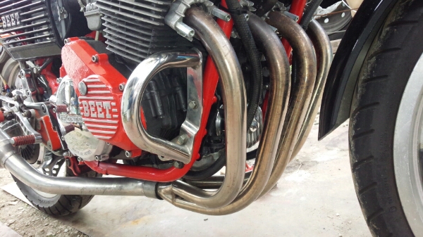 CBX400F 当時物 サンセイレーシングマフラー CBR400F BEET(マフラー CBX400F 当時物 サンセイレーシングマフラー CBR400F BEET(マフラー