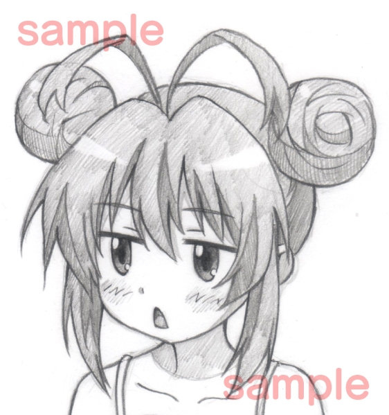 同人手描き鉛筆イラストb5 宮内れんげ のんのんびより 手描きイラスト 売買されたオークション情報 Yahooの商品情報をアーカイブ公開 オークファン Aucfan Com