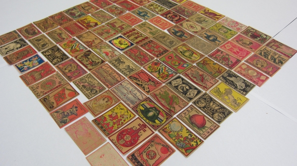 中国他輸出向け　マッチ　ラベル　燐票　91枚　幻品　パート3