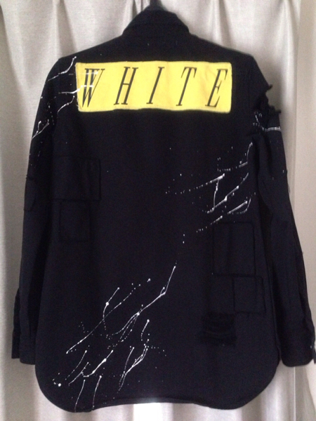 off white デニムジャケット S 正規品 美品