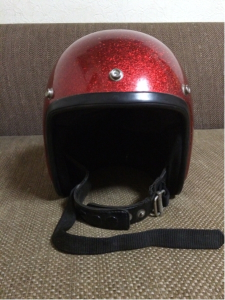 ブコ ビンテージ ヘルメット buco bell 60s70s ダブルストラップ