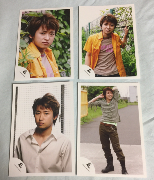 嵐/大野智/公式写真4枚セット/one