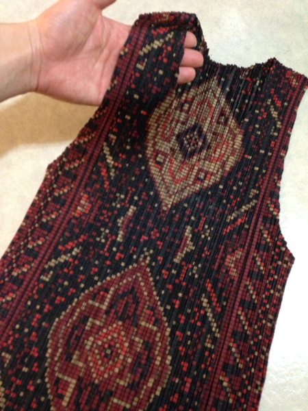 イッセイミヤケ PLEATS PLEASE ノースリーブ リフォーム品