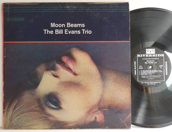 完オリ RLP Stereo 黒ラベル BILL EVANS Moon beams RIVERSIDE