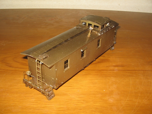 Oゲージ USA向け石炭ストーブ車 (真鍮地肌) パイオニア模型 管37