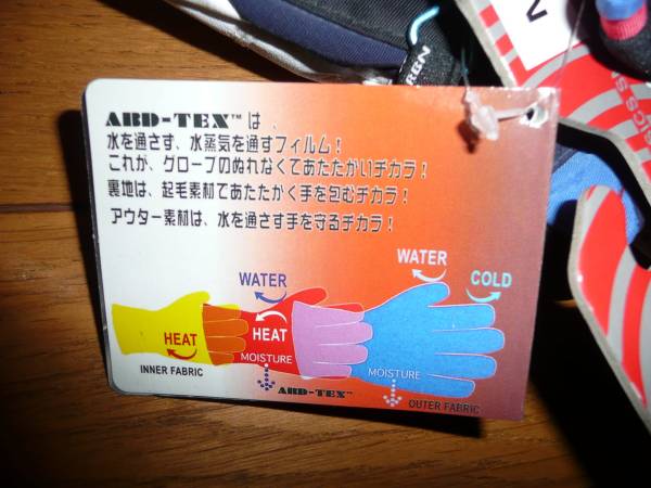 新品　アシックス asics ARBN ABTRANSFER MITTEN ミトン_3