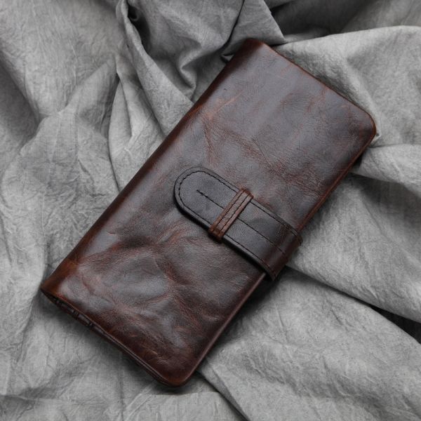 1円メンズ　牛革　長財布フォナスー付きウォチレット001