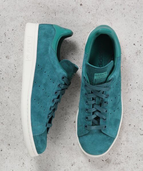 アディダスadidas スタンスミス スエード グリーン 28.0 新品