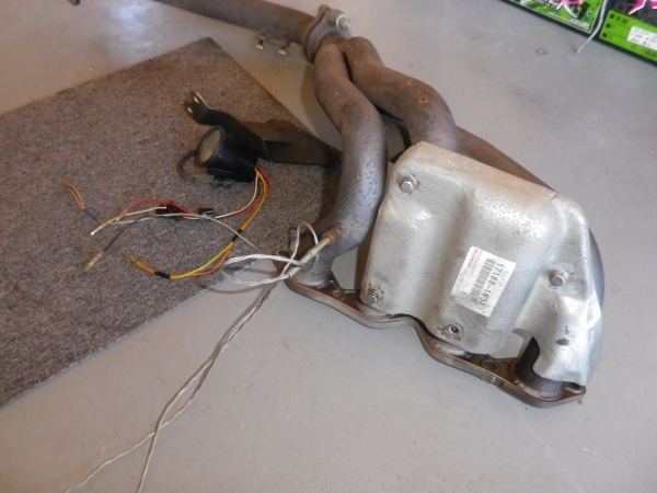AE86 4AG フジツボ タコ足 EXマニホールド 排気温度計付き(エンジン