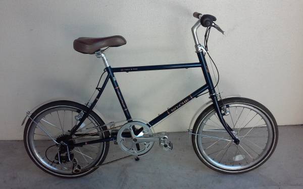 中古車ミニベロ/あさひ/NO：CHE（ノーチェ）/7段/ネイビー(小径車 