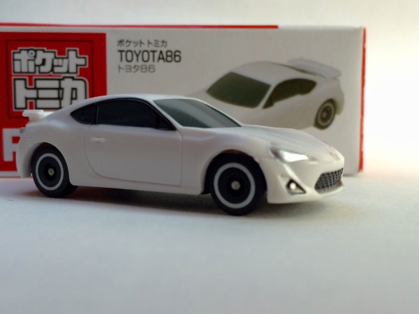 ポケットトミカ P049 トヨタ86ホワイト（白）タイトープライズ