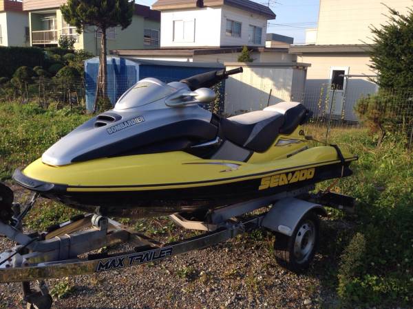 SEA-DOO 5587GTX エンジン・キャブOH済み_1