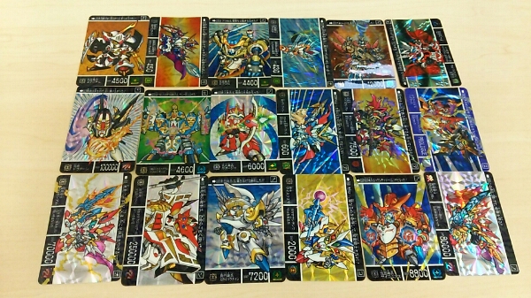 ＳＤガンダム カードダス まとめうり 54枚　ダブりなし