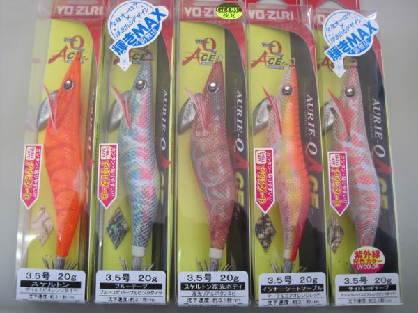 デュエル ヨーヅリ アオリーQエース 3.5号 5カラー 5個セット