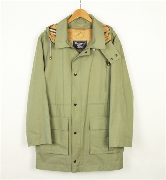 ◆英国製 バーバリー マウンパタイプ ライナー付きコート◆44R