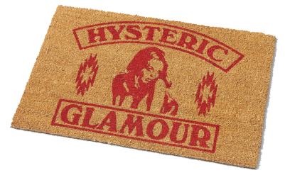 ヒステリックグラマー GIRL エントランスマット2015AWノベルティ